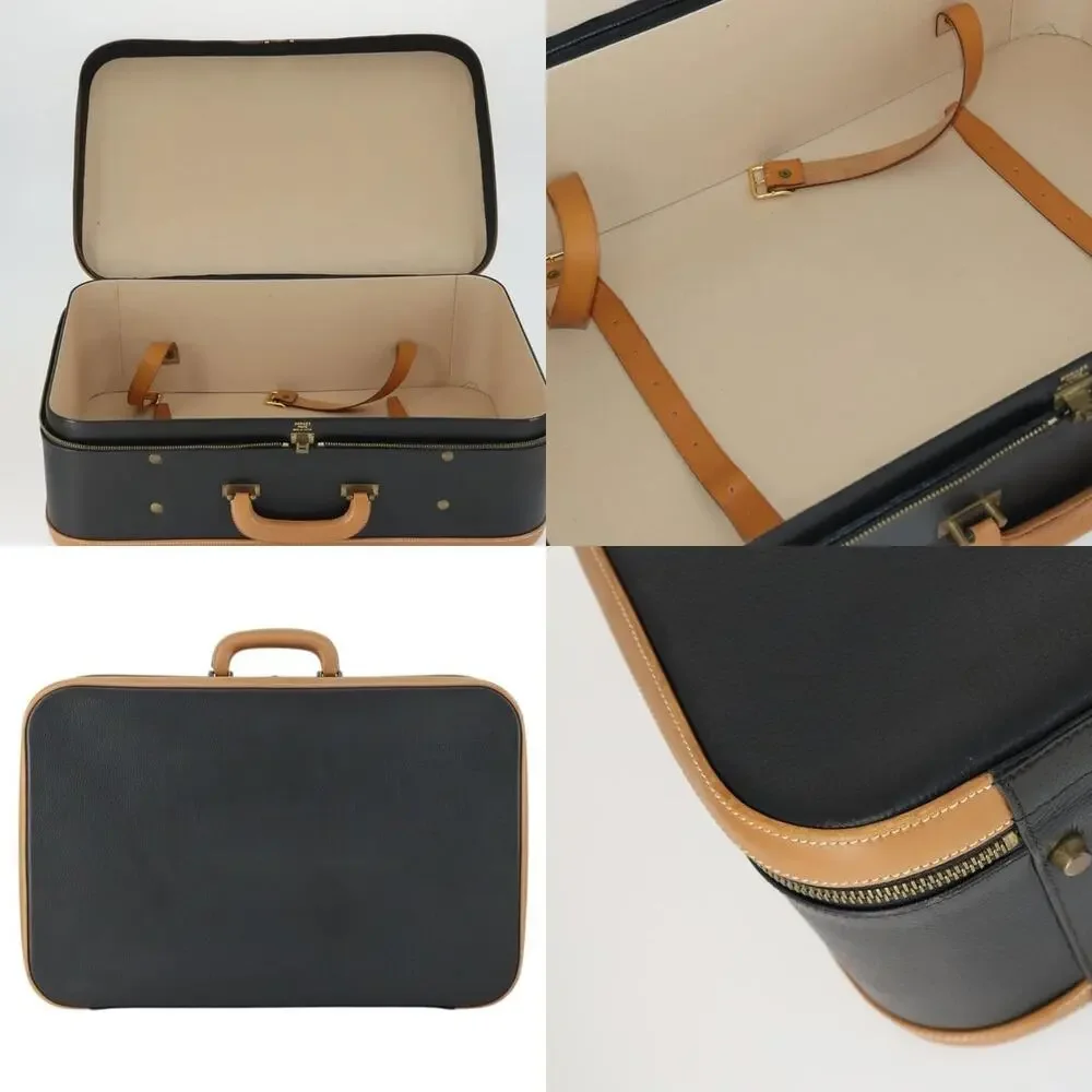 Hermes Trunk Leather Black